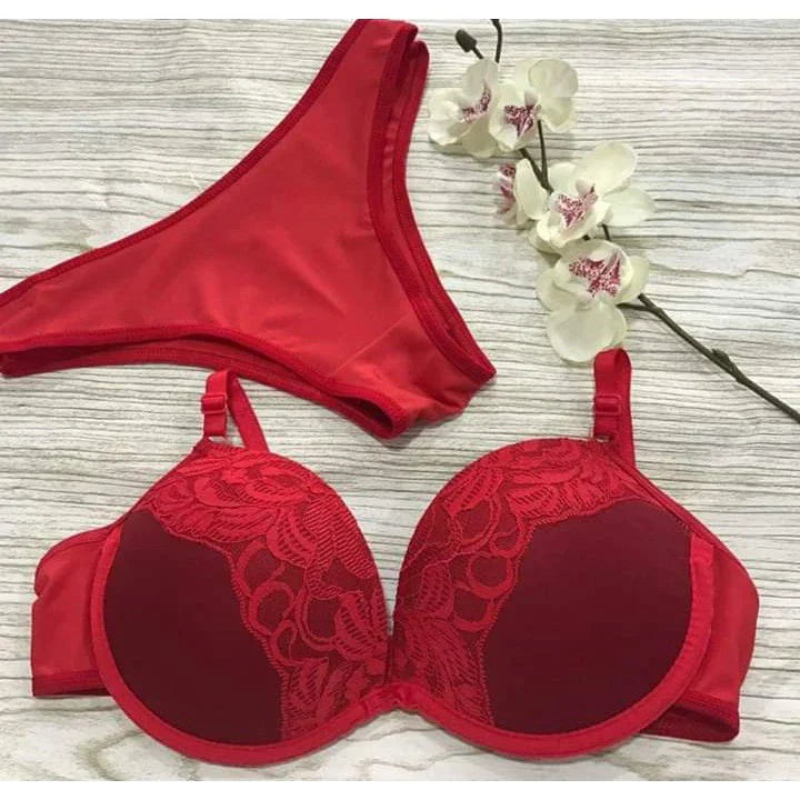 Conjunto de lingerie calcinha e sutiã sexys