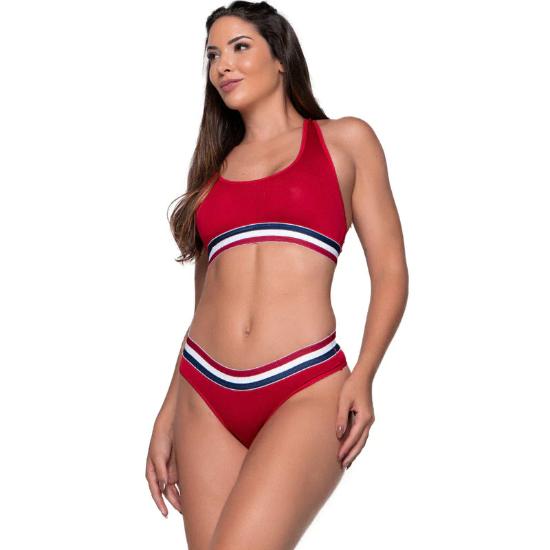 Conjunto Bravaa Store Lingerie Calcinha e Top Elastico Direto Da Fábrica 132