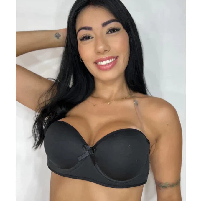 Sutiã Tomara que Caia Com Alça de Silicone Removível  Soutien Bojo Lingerie